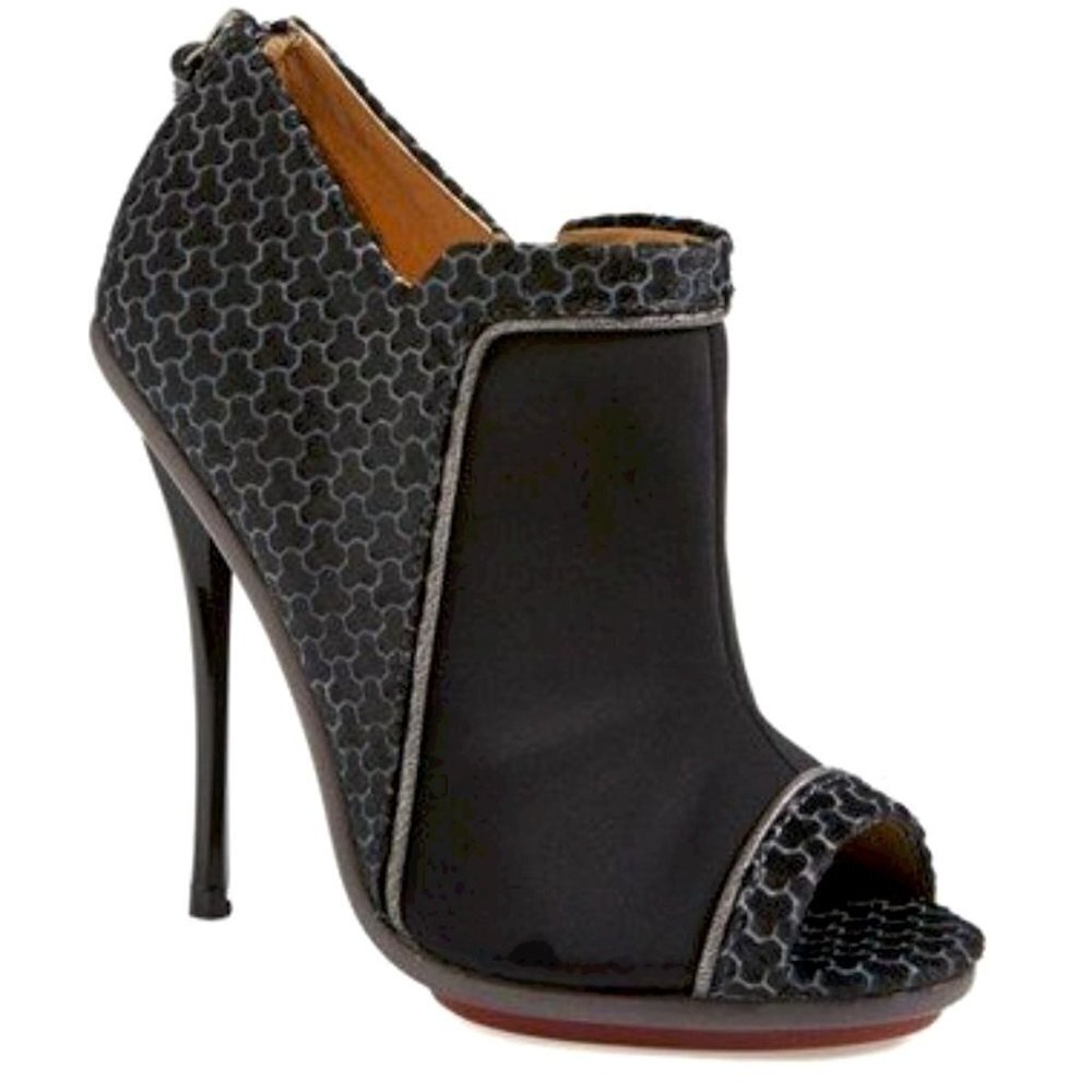 L.A.M.B. Wiatt Open Toe Bootie | Nordstrom Size 9 M